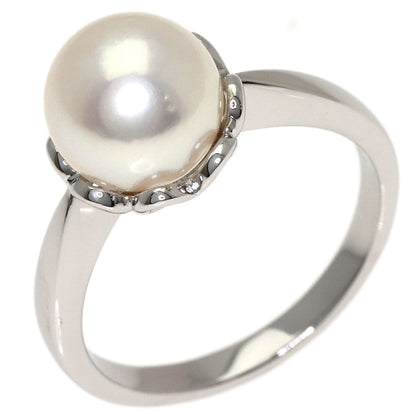 MIKIMOTO Pearl Pearl Ring Platinum PT950 Ladies [Used]