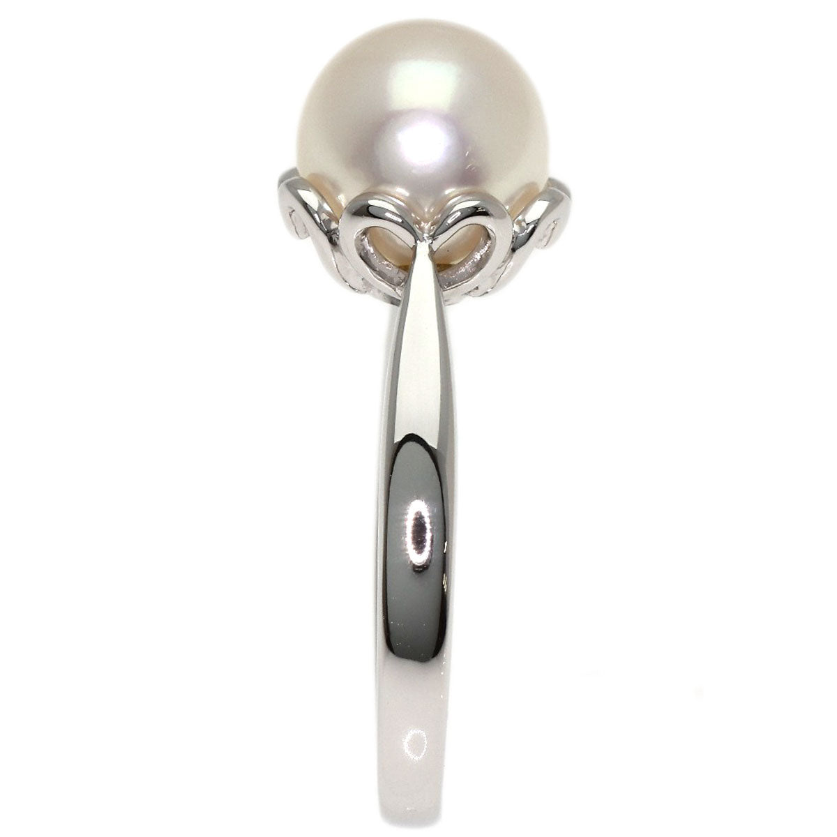 MIKIMOTO Pearl Pearl Ring Platinum PT950 Ladies [Used]