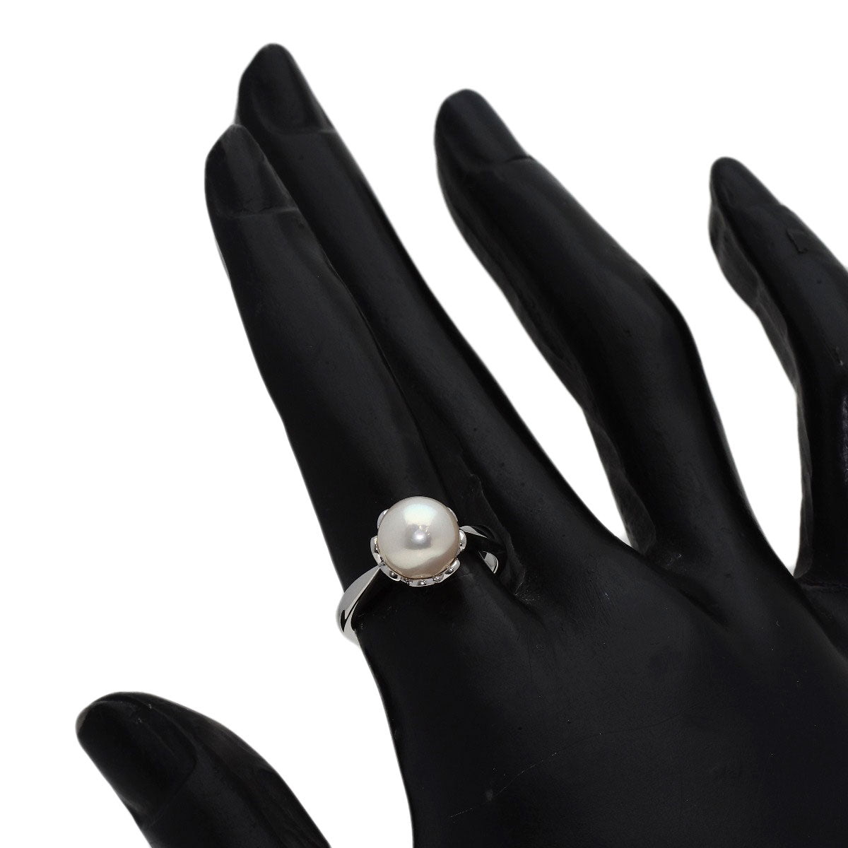 MIKIMOTO Pearl Pearl Ring Platinum PT950 Ladies [Used]