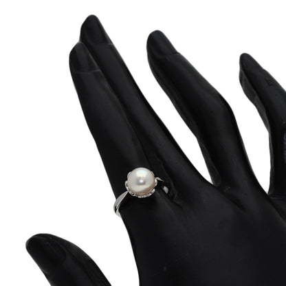 MIKIMOTO Pearl Pearl Ring Platinum PT950 Ladies [Used]