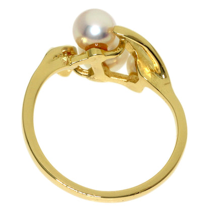 MIKIMOTO Reef Pearl Pearl Ring K18 Yellow Gold Ladies [Used]