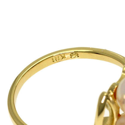 MIKIMOTO Reef Pearl Pearl Ring K18 Yellow Gold Ladies [Used]