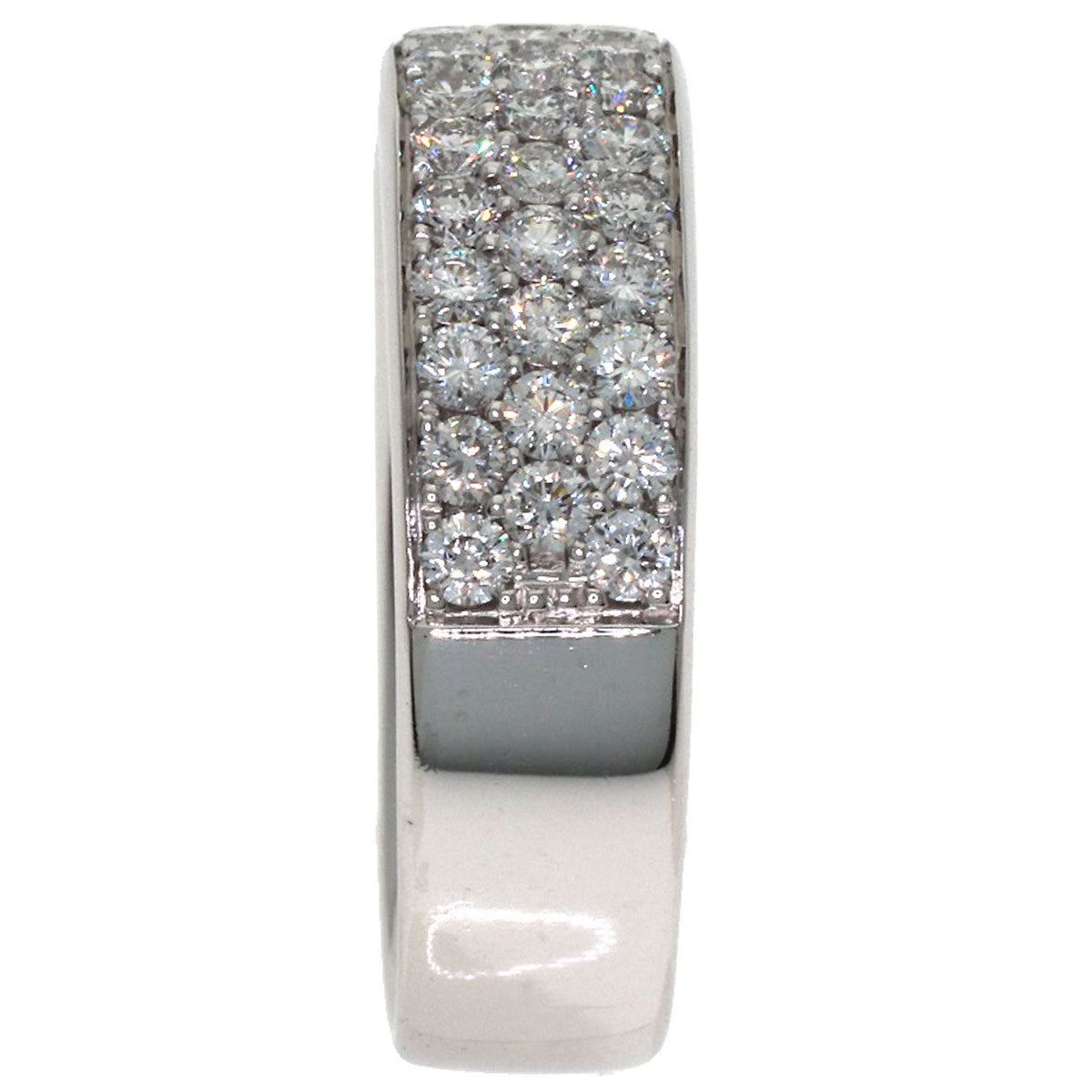 1ct Diamond Ring Platinum PT900 7.8g　Ladies