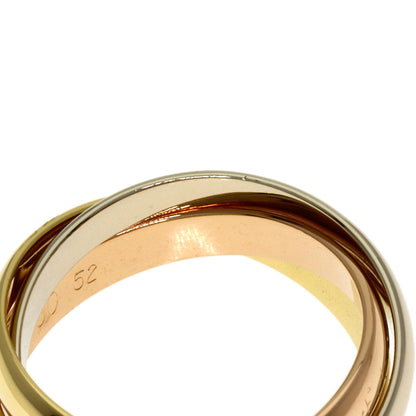CARTIER Trinity #52 Ring K18 Yellow Gold K18 White GoldLadies [Used]