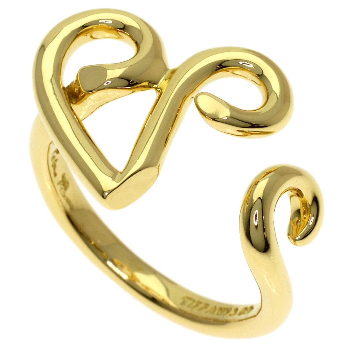 TIFFANY&Co. Zodiac Aries Ring K18 Yellow Gold Ladies [Used]