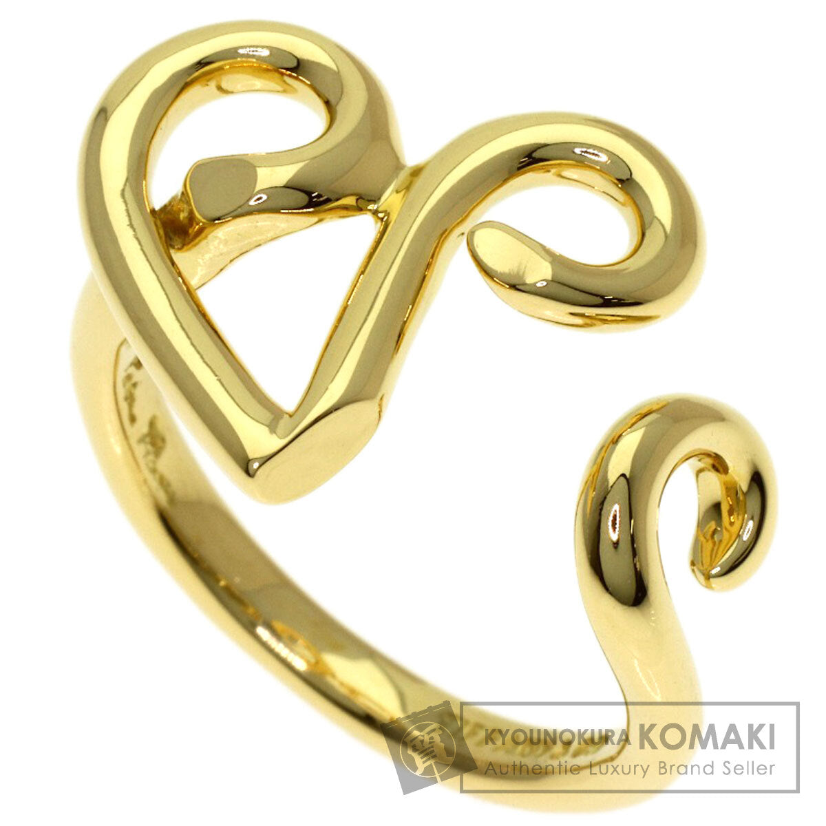 TIFFANY&Co. Zodiac Aries Ring K18 Yellow Gold Ladies [Used]