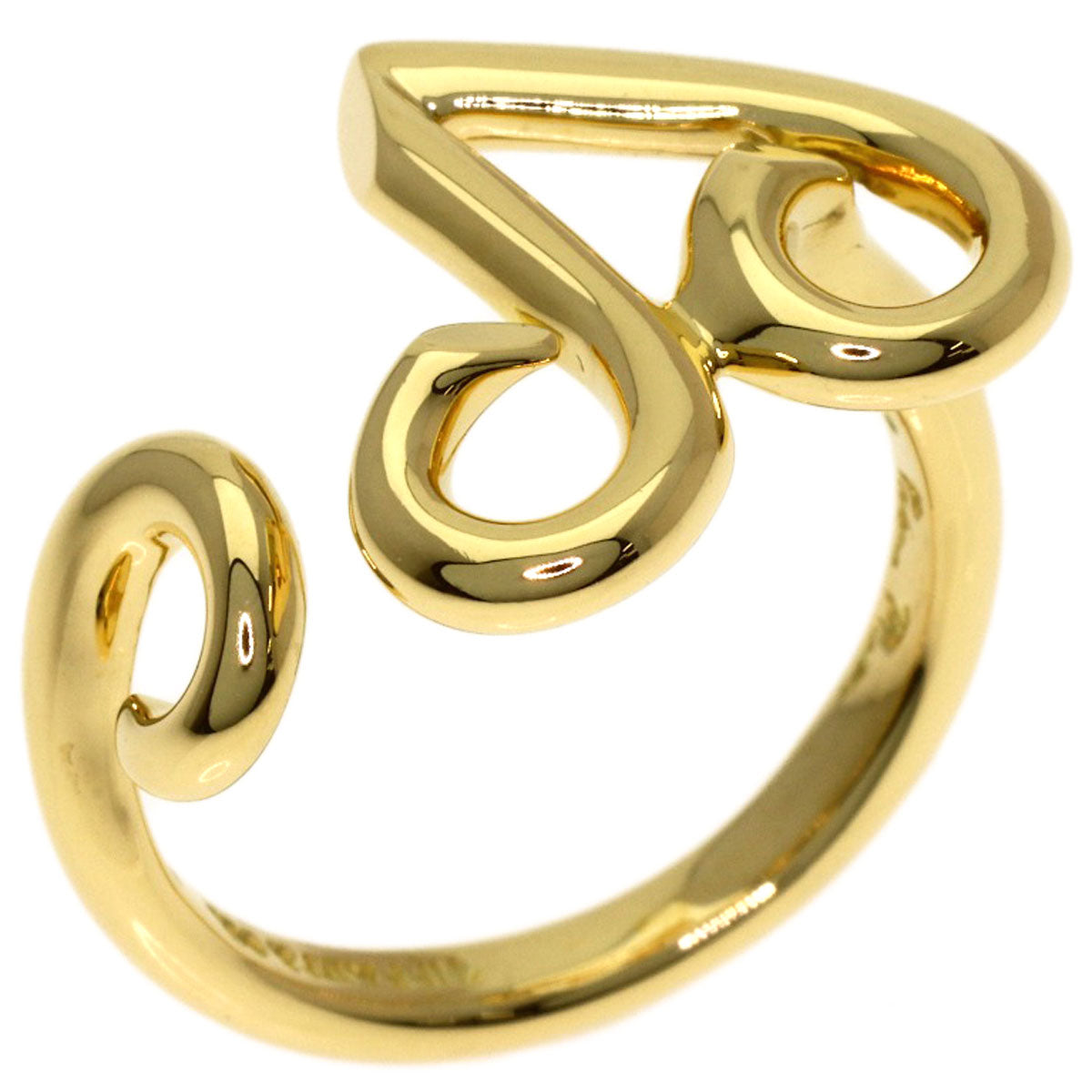 TIFFANY&Co. Zodiac Aries Ring K18 Yellow Gold Ladies [Used]