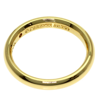 TIFFANY&Co. Stacking Band 1P Diamond Ring K18 Yellow Gold Ladies [Used]