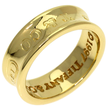 TIFFANY&Co. 1837 Ring K18 Yellow Gold Ladies [Used]