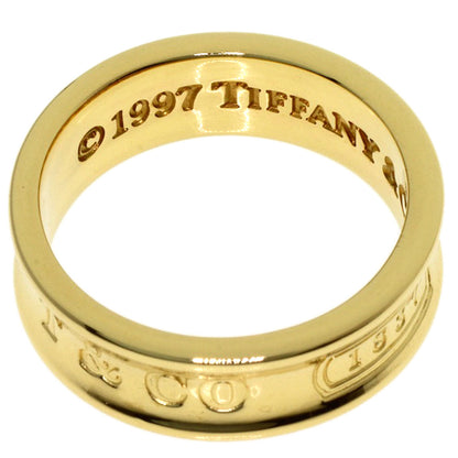 TIFFANY&Co. 1837 Ring K18 Yellow Gold Ladies [Used]