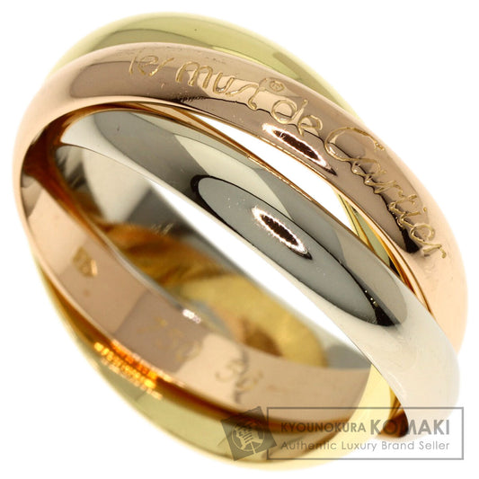 CARTIER Trinity #56 Ring K18 Yellow Gold K18 White GoldLadies [Used]