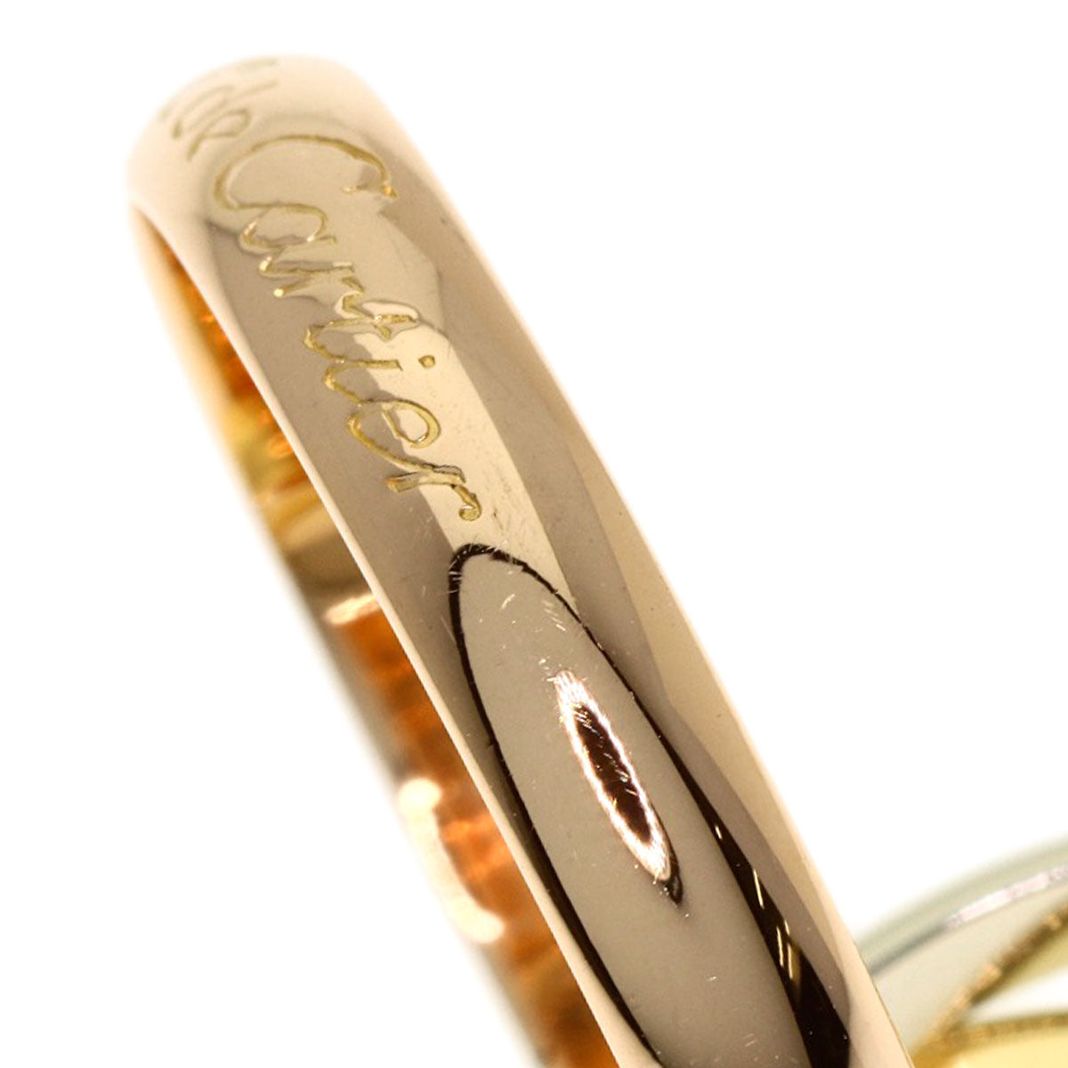 CARTIER Trinity #56 Ring K18 Yellow Gold K18 White GoldLadies [Used]