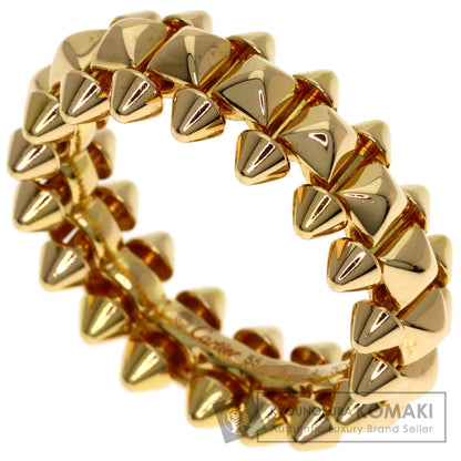 CARTIER Clash de Cartier MM #55 Ring K18 Pink Gold Ladies [Used]