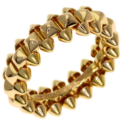 CARTIER Clash de Cartier MM #55 Ring K18 Pink Gold Ladies [Used]