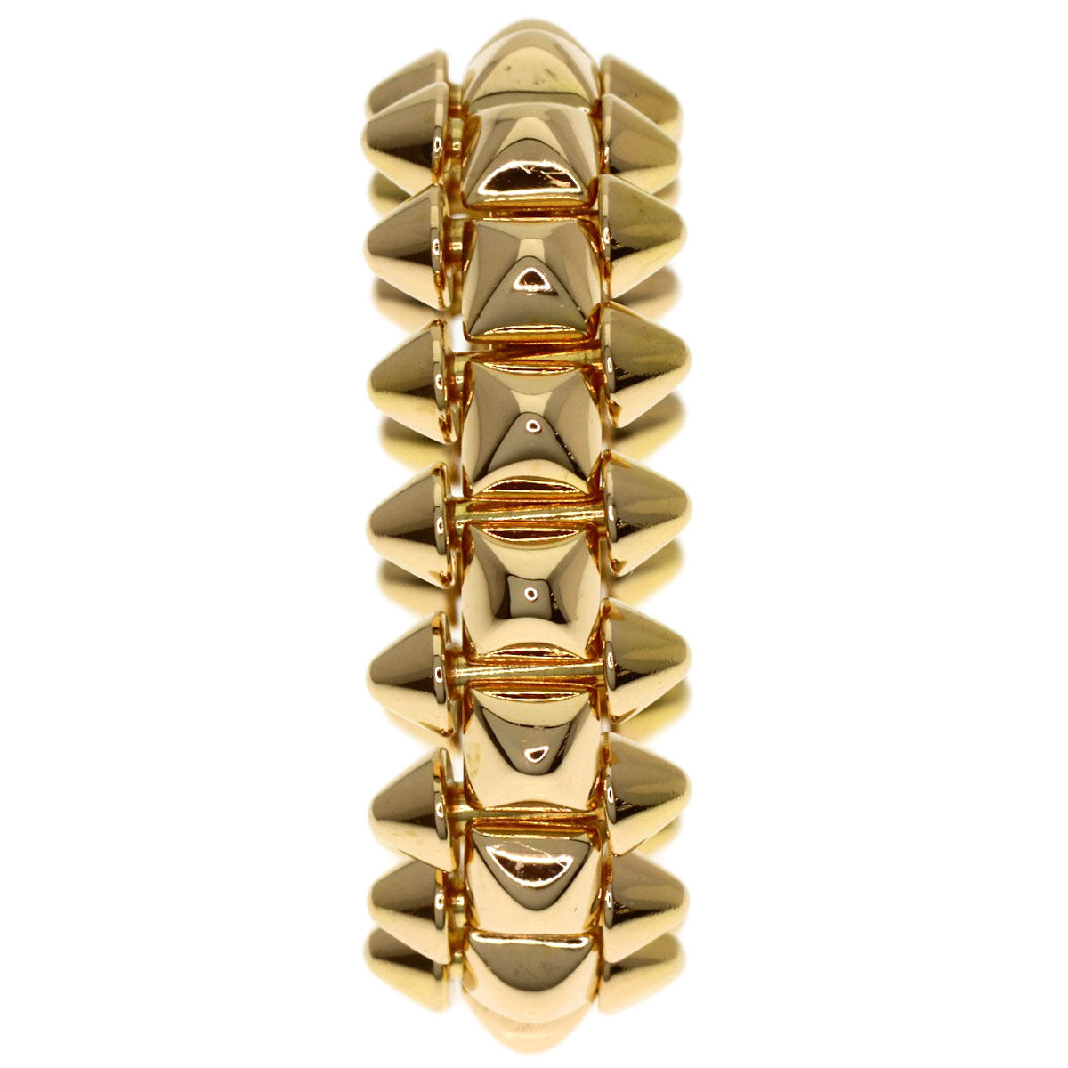 CARTIER Clash de Cartier MM #55 Ring K18 Pink Gold Ladies [Used]