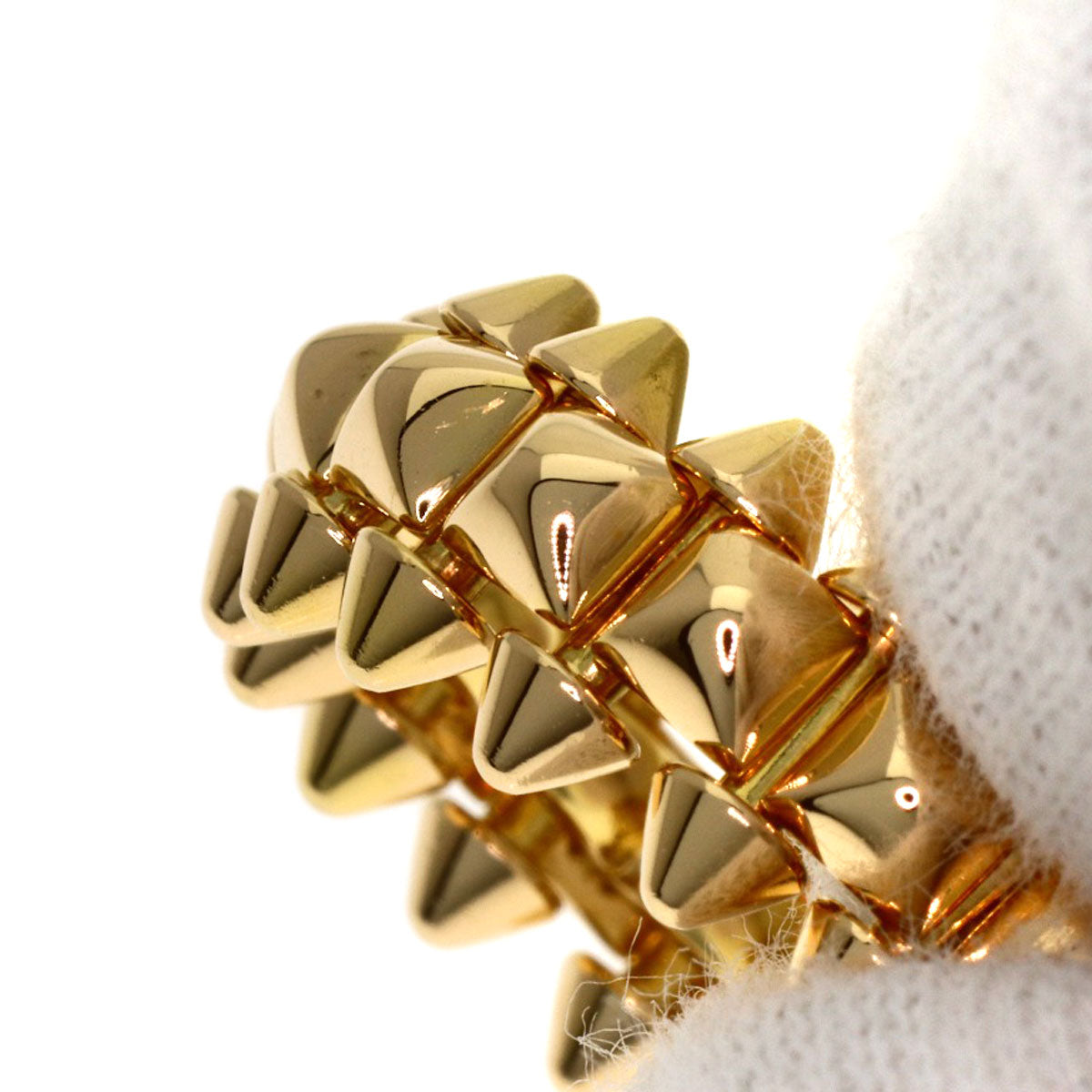 CARTIER Clash de Cartier MM #55 Ring K18 Pink Gold Ladies [Used]