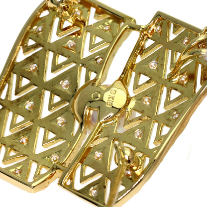 MIKIMOTO Pearl Pearl Diamond 2WAY Necklace K18 Yellow Gold Ladies [Used]