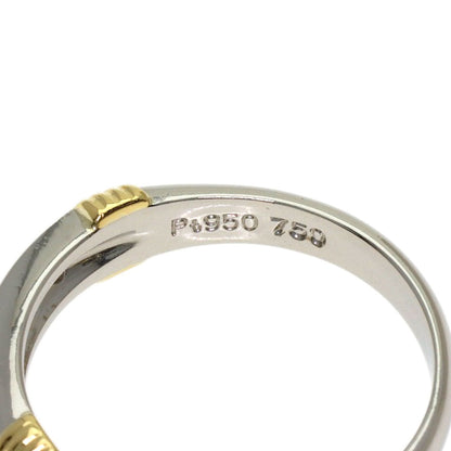 Dior Two-Tone  Diamond Ring Platinum PT950 18K Yellow GoldLadies [Used]