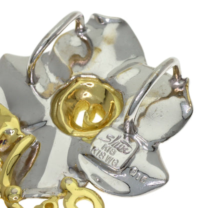 SHUN TAMURA Flower Diamond 2WAY Pendant top K18 Yellow Gold K18 White GoldLadies [Used]