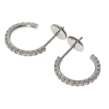 CARTIER Etincel de Cartier Diamond earring K18 White Gold Ladies [Used]