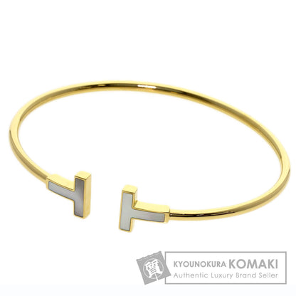 TIFFANY&Co. TWire Shell Bracelet K18 Yellow Gold Ladies [Used]