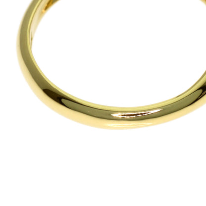 TIFFANY&Co. Double Teardrop Diamond Ring K18 Yellow Gold Ladies [Used]
