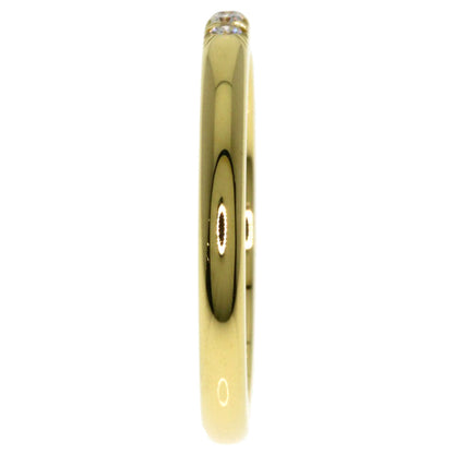 TIFFANY&Co. Forever 3P Diamond Ring K18 Yellow Gold Ladies [Used]
