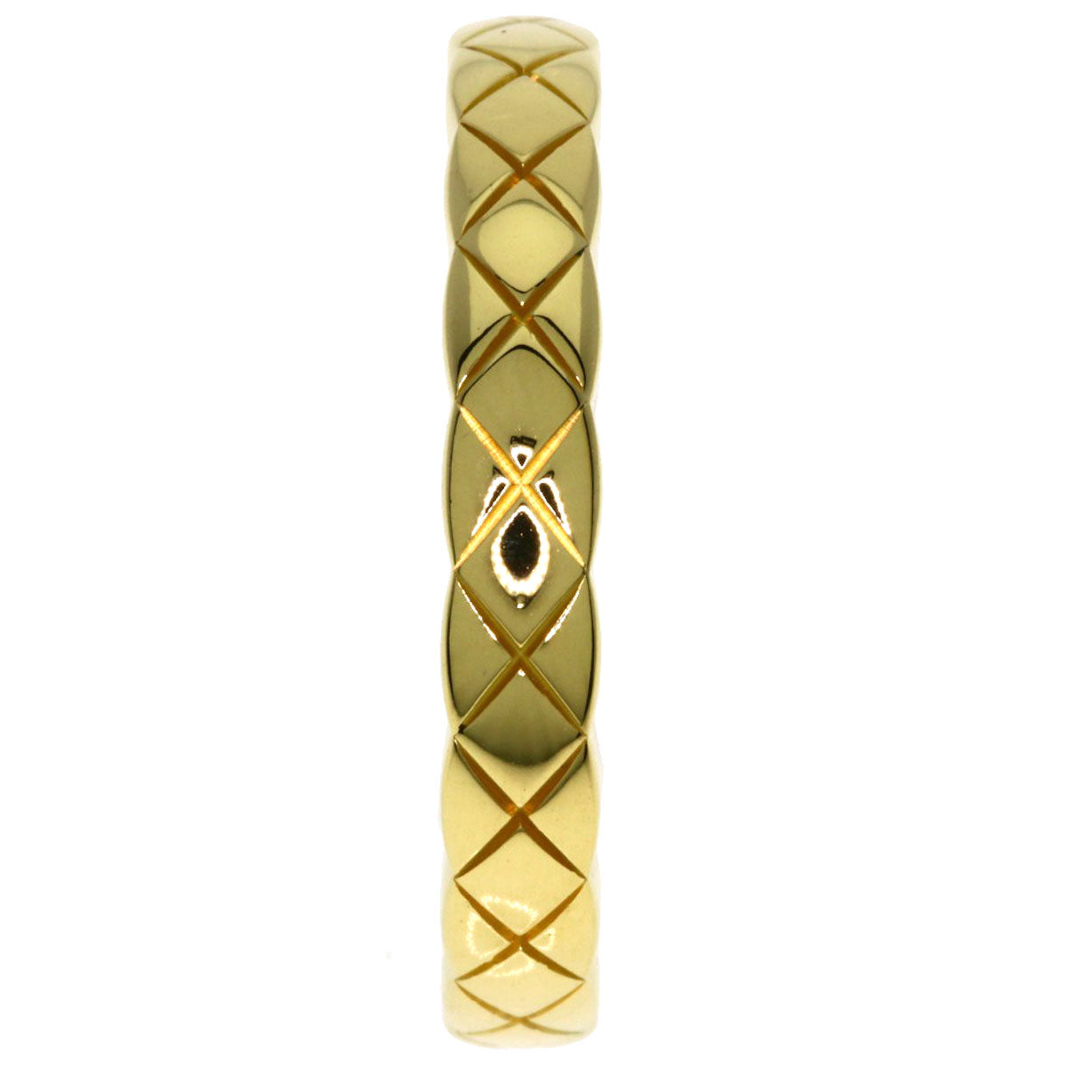 CHANEL Coco Crush #57 Ring K18 Yellow Gold Ladies [Used]