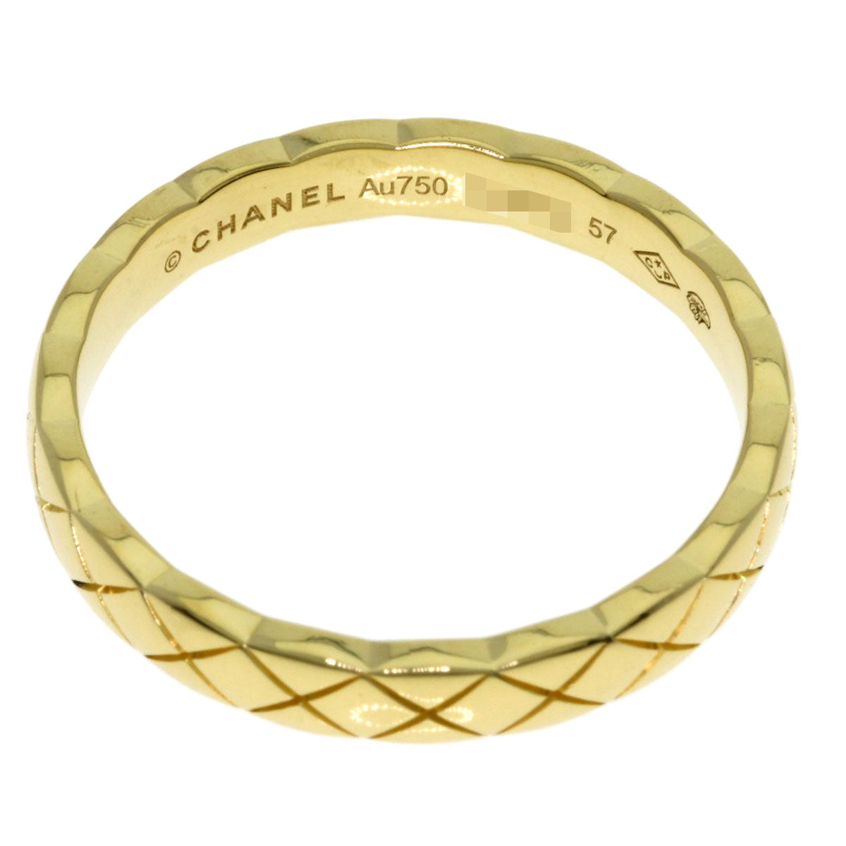 CHANEL Coco Crush #57 Ring K18 Yellow Gold Ladies [Used]
