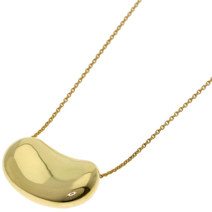 TIFFANY&Co. Bean Necklace K18 Yellow Gold Ladies [Used]