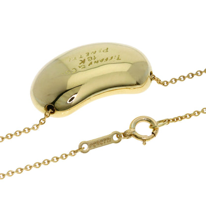 TIFFANY&Co. Bean Necklace K18 Yellow Gold Ladies [Used]