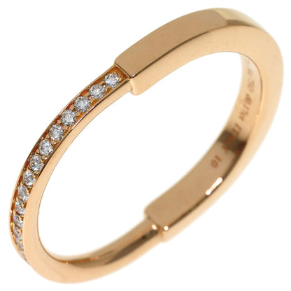 TIFFANY&Co. TIFFANY&Co. Rock Diamond Ring K18 Pink Gold Ladies [Used]