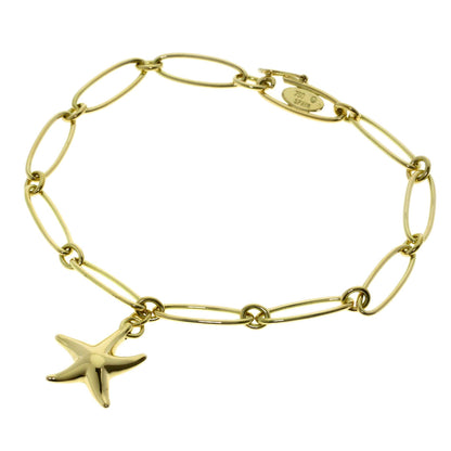 TIFFANY&Co. Star fish Bracelet K18 Yellow Gold Ladies [Used]