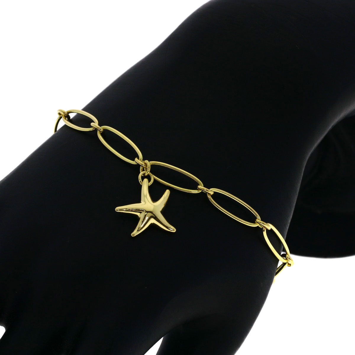 TIFFANY&Co. Star fish Bracelet K18 Yellow Gold Ladies [Used]