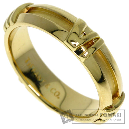 TIFFANY&Co. Atlas Ring K18 Yellow Gold Ladies [Used]