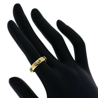 TIFFANY&Co. Atlas Ring K18 Yellow Gold Ladies [Used]