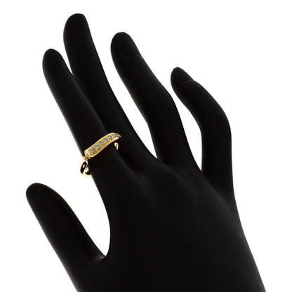 RUGIADA Diamond Ring K18 Yellow Gold Ladies [Used]