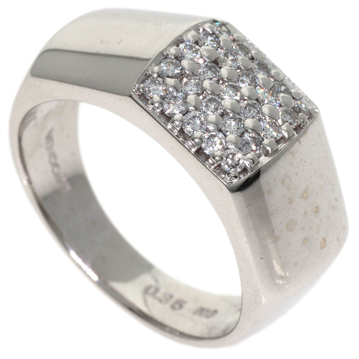 VENDOME Pave Diamond Ring K18 White Gold Ladies [Used]