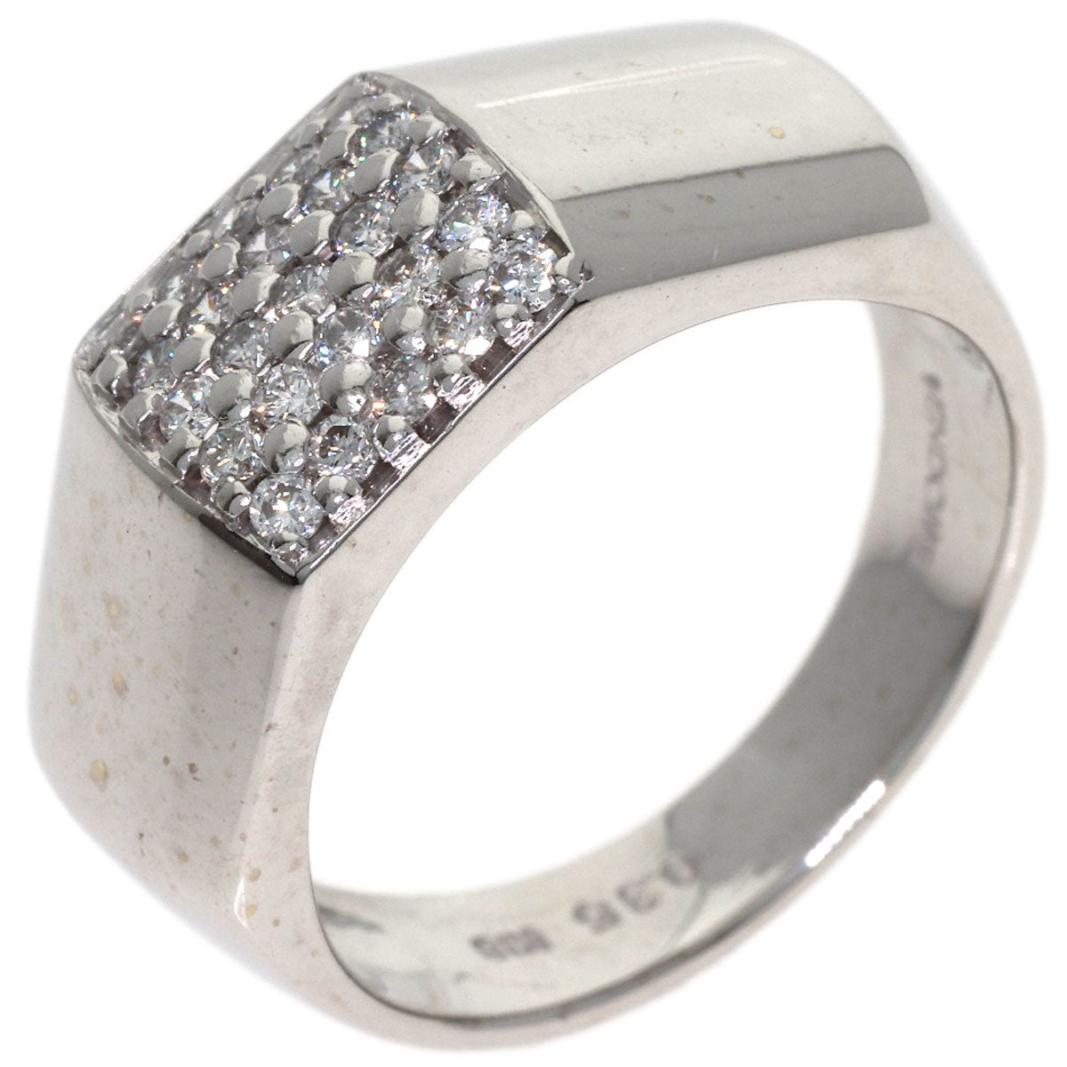 VENDOME Pave Diamond Ring K18 White Gold Ladies [Used]