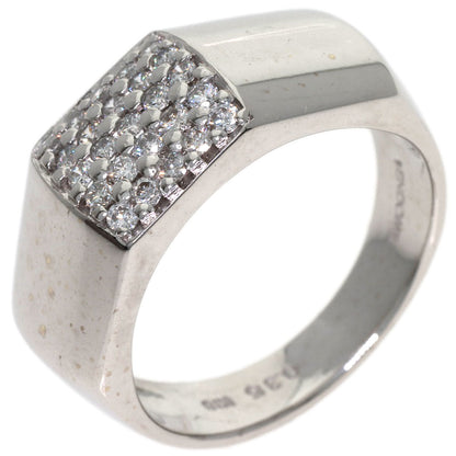 VENDOME Pave Diamond Ring K18 White Gold Ladies [Used]