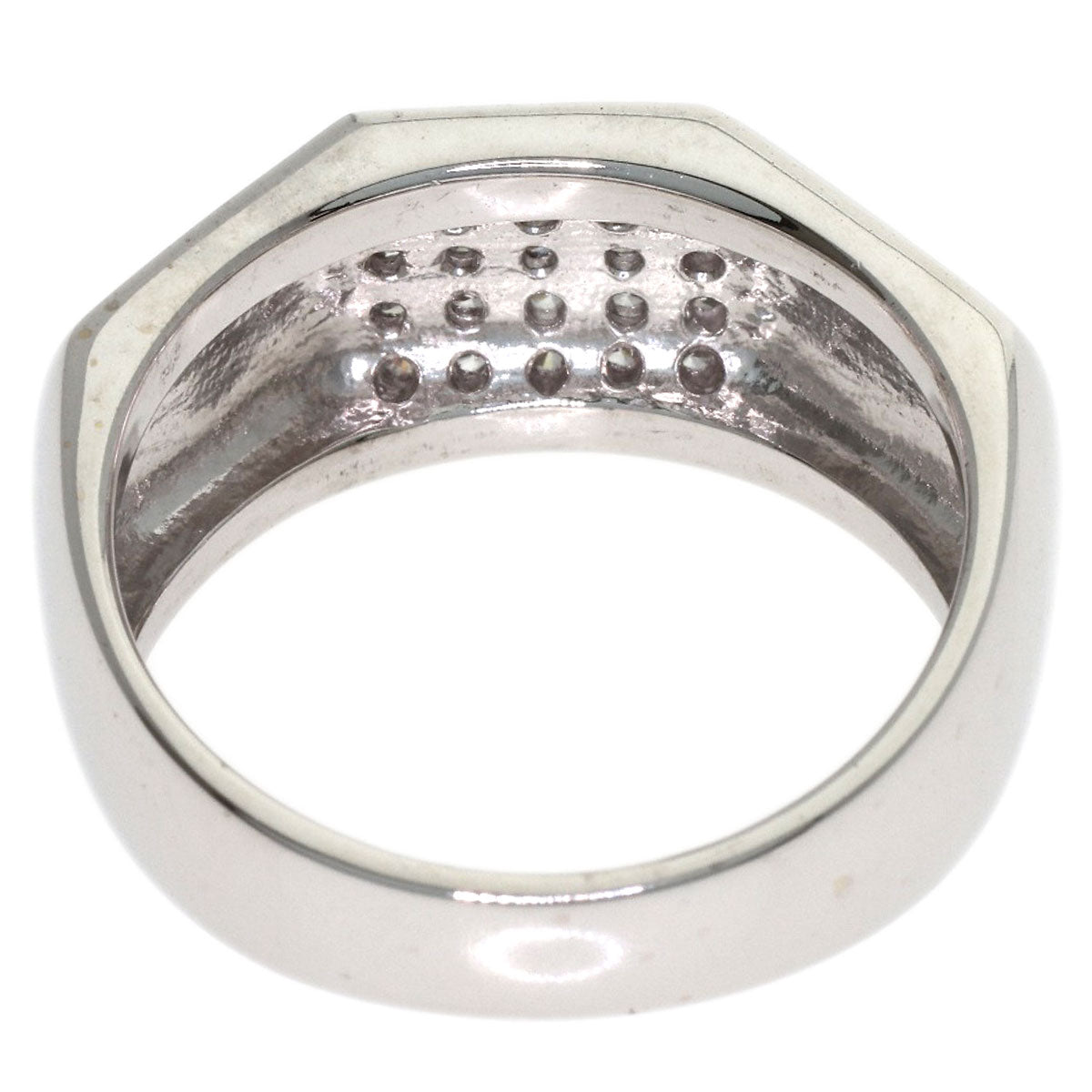 VENDOME Pave Diamond Ring K18 White Gold Ladies [Used]