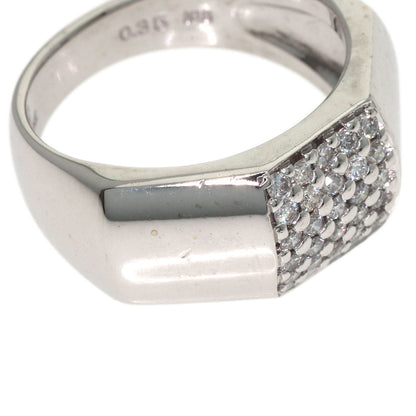 VENDOME Pave Diamond Ring K18 White Gold Ladies [Used]