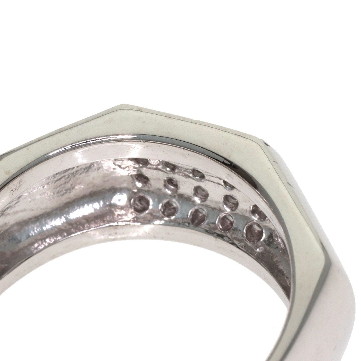 VENDOME Pave Diamond Ring K18 White Gold Ladies [Used]