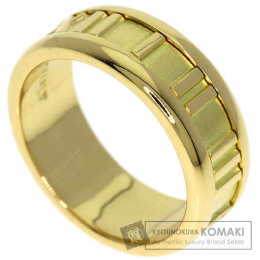 TIFFANY&Co. Atlas Ring K18 Yellow Gold Ladies [Used]