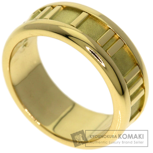 TIFFANY&Co. Atlas Ring K18 Yellow Gold Ladies [Used]