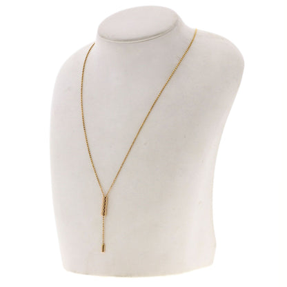 GUCCI Diaman Tissima Necklace K18 Pink Gold Ladies [Used]