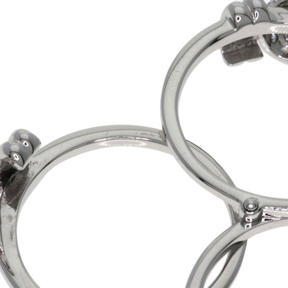 MOUAWAD Broken Heart Diamond Ring K18 White Gold Ladies [Used]