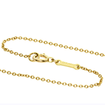 TIFFANY&Co. teardrop Necklace K18 Yellow Gold Ladies [Used]