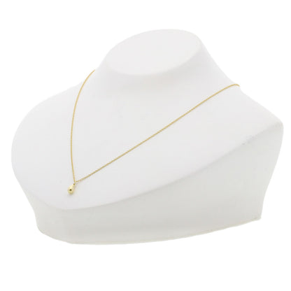 TIFFANY&Co. teardrop Necklace K18 Yellow Gold Ladies [Used]