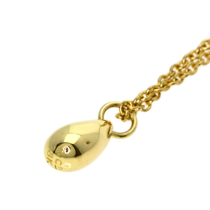 TIFFANY&Co. teardrop Necklace K18 Yellow Gold Ladies [Used]